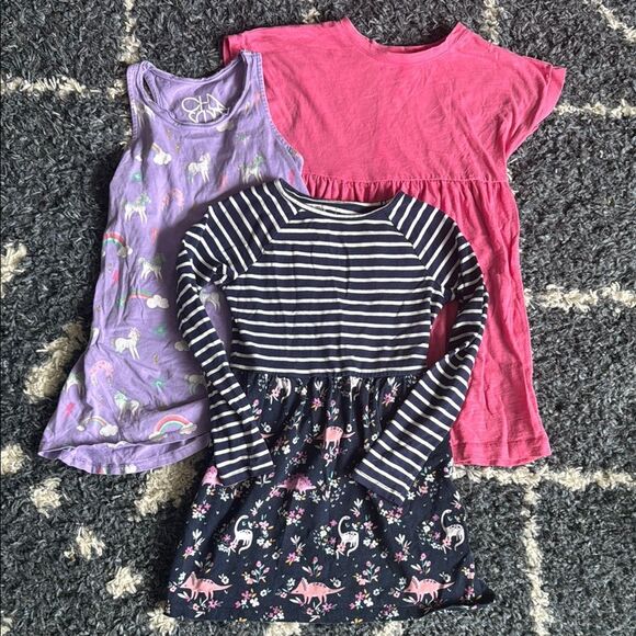 Bundle of 3 Girls Dresses - Picture 1 of 9